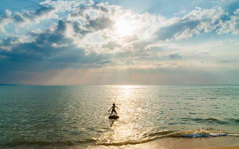 Alleinstehende Reisen