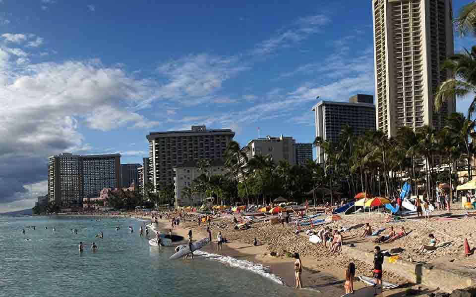 Reisen nach Honolulu